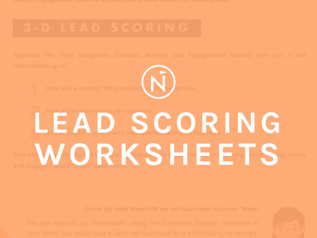 B2B Lead Scoring Worksheets